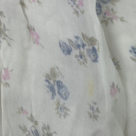 Elena Baldi Floral Lace Silk Blouse - Picture 7 of 10